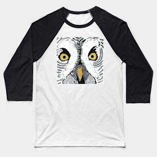 Eyes of a White Owl Baseball T-Shirt